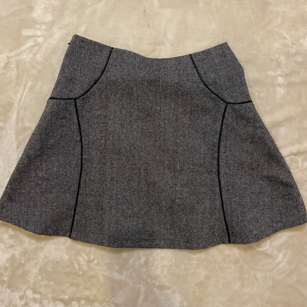 Grey Mini Skirt